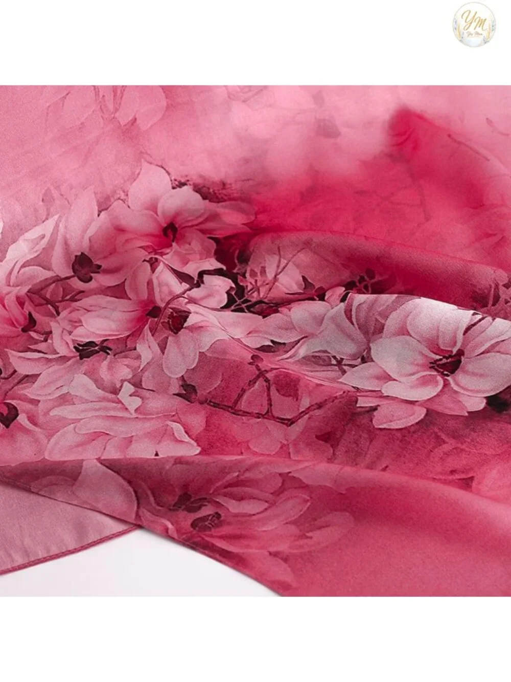 100% Mulberry Silk Long Scarf for Women Large Oblong Shawls Wrap
